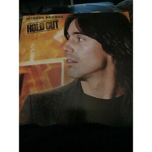 JACKSON BROWNE HOLD OUT 1980 LP W/ LYRIC SLEEVE "THAT GIRL COULD SING" 5E-511